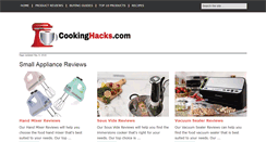 Desktop Screenshot of cookinghacks.com